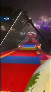 She fell off the slide and died. Woman dies on extreme attraction in Norte de Santander