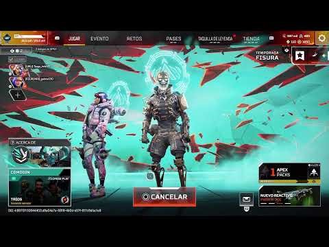 RANKEDS Platino PROBANDO NUEVA Sens Apex Legends