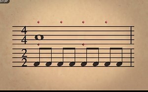 乐理知识3/16，第三课，三拍子和两拍子。Meters in double and triple time,up beats.