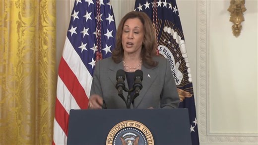 Democratic presidential candidate Kamala Harris says she supports the reinstatement of the Assault Weapons Ban as a way to reduce gun-related crime in the United States. | Brian Allen KSFY