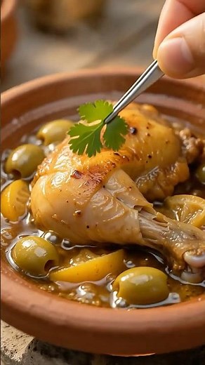 Satisfying Miniature Moroccan Chicken Tagine ASMR 🍗