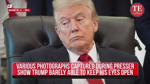 'Sleepy Don': Trump Seemingly Dozes Off At Worst Possible Time Amid Chaotic Oval Office Briefing