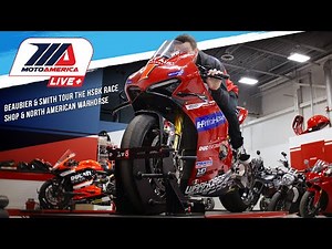 New Ducati Superbike Riders Beaubier & Smith Tour The HSBK Race Shop & North American Warhorse