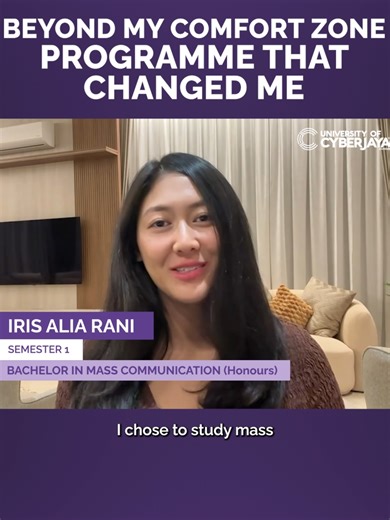 For Iris, joining the Mass Communication programme at the Faculty of Creative Arts and Design (FCAD) meant stepping into the unfamiliar. New challenges, new expectations, new standards. Every presentation, production, and project pushed her to think sharper, speak stronger, and create with intention. What once felt intimidating slowly became empowering. Growth doesn’t happen in comfort. It happens when you dare to try, to fail, and to rise again. At FCAD, transformation isn’t a promise. It’s a p