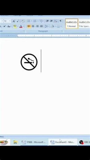 computer ms office word 2007 trick #computereducation