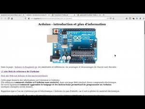 Arduino 010, introduction - simulation avec Tinkercad.