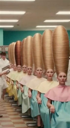How High Did They Go? 1960s Beehive Salon #vintage #hairstyling #shocking