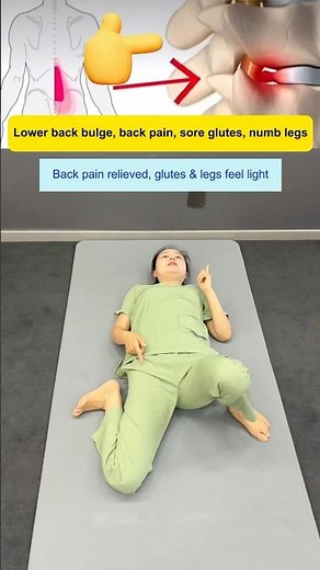 Daily Dynamic Stretch for Tight Lower Back, Sore Glutes and Numb Legs at Home