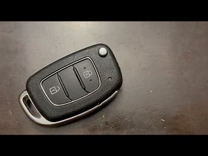 Hyundai iLoad 2018 key battery replacement