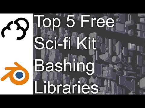 Top 5 Free Sci fi Kit Bashing Libraries