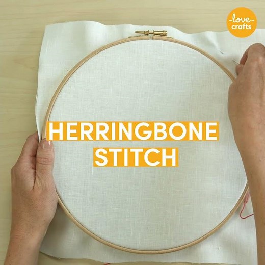 Herringbone Stitch | Embroidery Stitches
