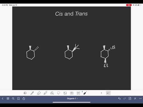 45: Cis and trans cyclic molecules
