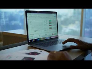Businessman Works on a Laptop at His Desk - Free HD Stock Video Footage