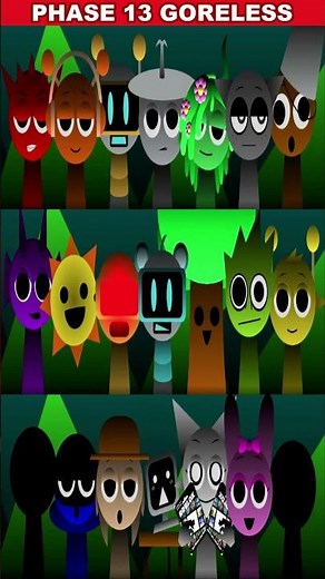 Sprunki Phase 13 Goreless *Mix Version* #sprunki #incredibox