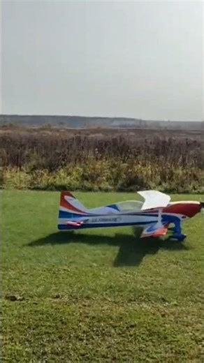 Landing of the Sebart Ultimate 2.2 electric airplane model.#shortsvideo #airplane #rcplane #russia