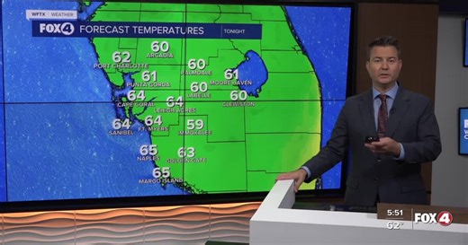 FORECAST:  Warming up to finish the week