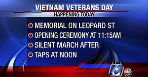 Vietnam War Veterans Day honors those who served with a lapel pin