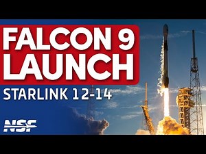 🚀SpaceX Falcon 9 Launches Starlink Group 12-14