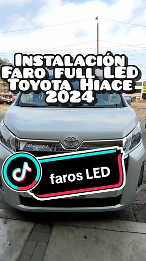 Renovación de Faros LED para Toyota Hiace 2024