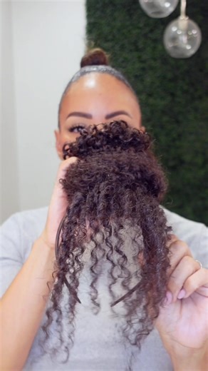 Curly Headband Bang Tutorial for Black Hair
