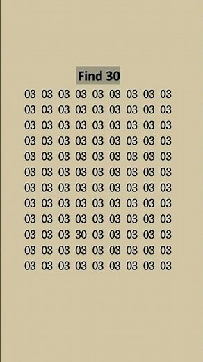 Find the Number 30 - Math Quiz #math #quiz #shorts