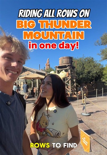 Big Thunder Mountain best row: Riding every row at Disneyland