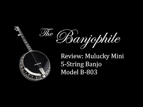 Review: Mulucky Mini 5-String Banjo (Model B803)