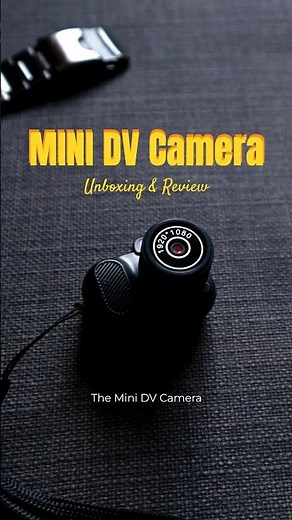 Vista Store Mini DV Camera: Tiny Tech. ​#MiniDV #VistaStore #KeychainCamera #TechReview #TinyCamera