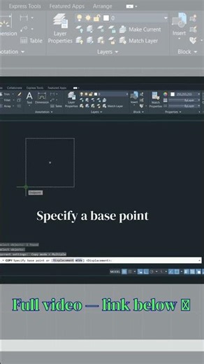 AutoCAD Copy Command: Duplicate Objects Accurately 🚀