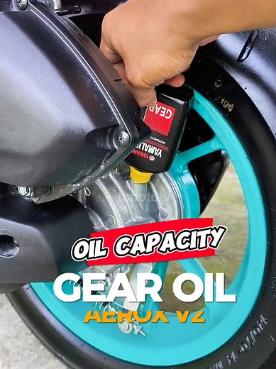 Yamaha Aerox V2 Gear Oil Capacity and Maintenance Tips