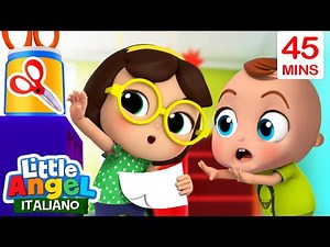 Come Comportarsi a Scuola 🧑🏻‍🏫 Cartoni Animati con Gianni Piccino - Little Angel Italiano