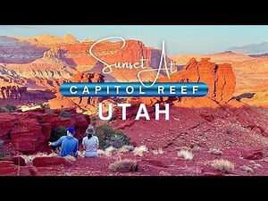 Capitol Reef National Park Sunset Hike [4K] Silent Travel
