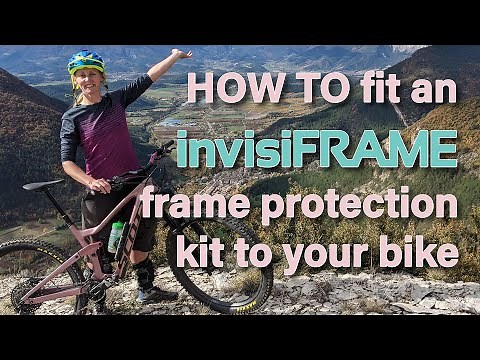 How to FIT an INVISIFRAME Frame Protection Kit to your bike