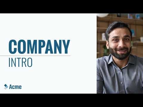 Company Introduction | Vyond Video Templates