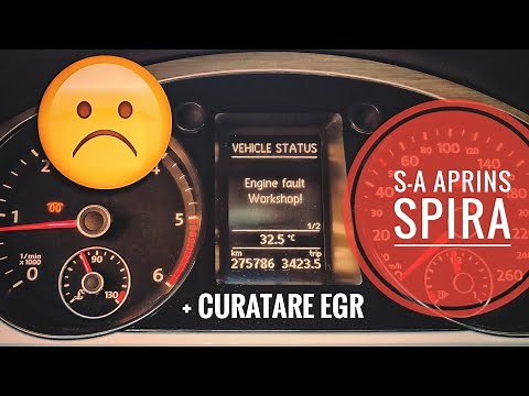Probleme la motor + curatare EGR | VW Passat B6 2.0 TDi CBBB
