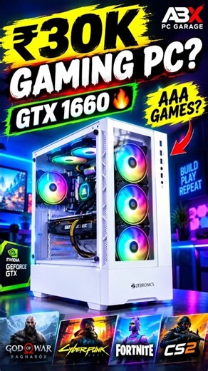Cheapest intel i5 8500 gaming pc with GTX 1660 dlss 5 God of War #shorts#viral