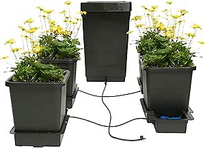 Happy Hydro AutoPot 1Pot Systems, 1-100 Pots (2.2g, 4 Pot with Reservoir)