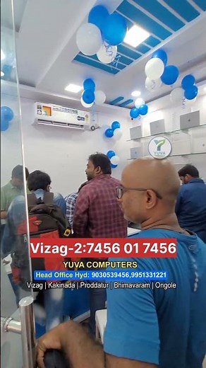 Grand Opening in Vizag-2 | Yuva Computers 🖥