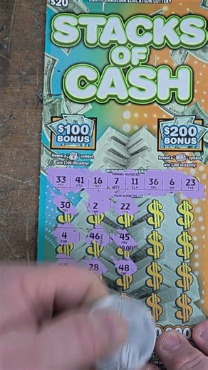 #cash taken my cash from me. YEAH Education! #lotterytickets #scratch #lottery #win #jackpot