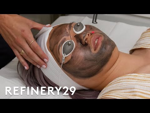 I Tried Charcoal Laser Facial For The First Time | Beauty With Mi | Refinery29