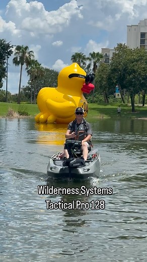From our editor, Ric Burnley: The big news from @wildernesssystems is the new Tactical Pro 128, a full-feature motor kayak ready to take on any adventure. Built on a radical new catamaran hull, the boat is designed for a bow-mount trolling motor and a stern-mount outboard. Of course, a kayak rigged with a motor isn’t big news, but the Tactical Pro 128 is optimized for motor power like no other kayak. Want to know more? Ric’s first-thoughts on the Tactical Pro 128 are hitting our website in artic