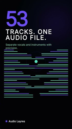 Split Any Song into 53 Stems with AI | Audio Layres Vocal Remover