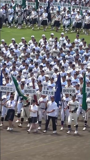 全国高校野球選手権 静岡大会 開会式 #高校野球 #甲子園 #静岡 #野球 #高校生 #全国高校野球選手権大会