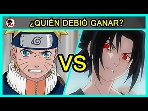 Naruto Vs Sasuke - First Fight - WHO SHOULD HAVE WON