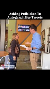 1.1M views · 194K reactions | Seems like a lot of people are talking about rhetoric. Asking a candidate for superintendent of public instruction to sign her tweets. @tglnyc | The Good Liars | Facebook