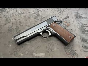 Tisas 1911A1 in Midnight Blue Cerakote.