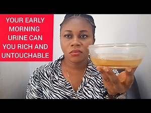 How to use your early morning urine to remove obstacles in your life