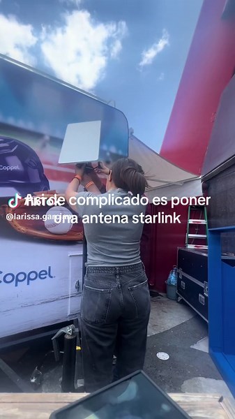 Instalación paso a paso de kit de internet satelital Starlink