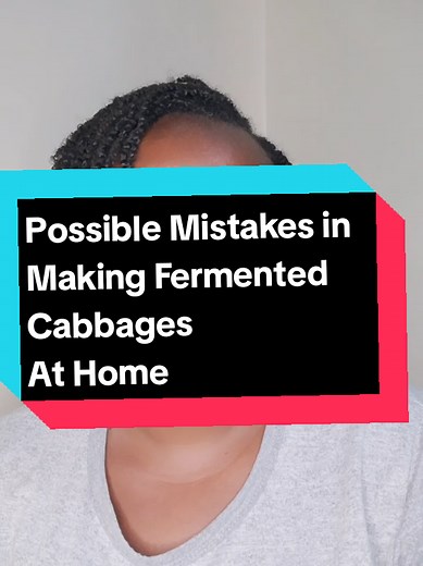 Common Mistakes in Making Fermented Cabbage