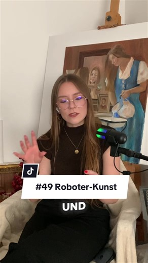 Hallo Roboter ?!?! 🤖Folge 49 #roboter #malt #museum #zukunft #kunst